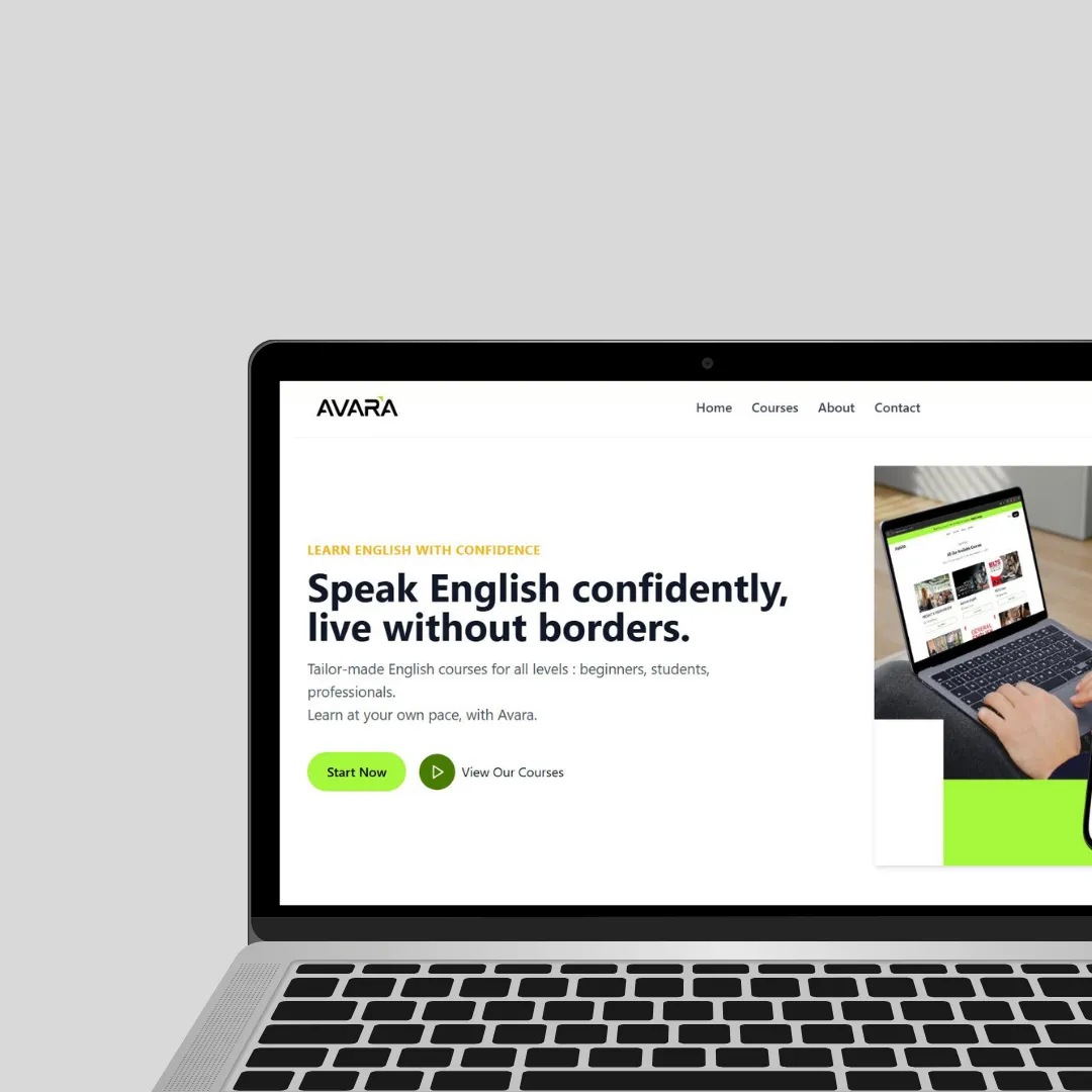 Plateforme web pour Avara